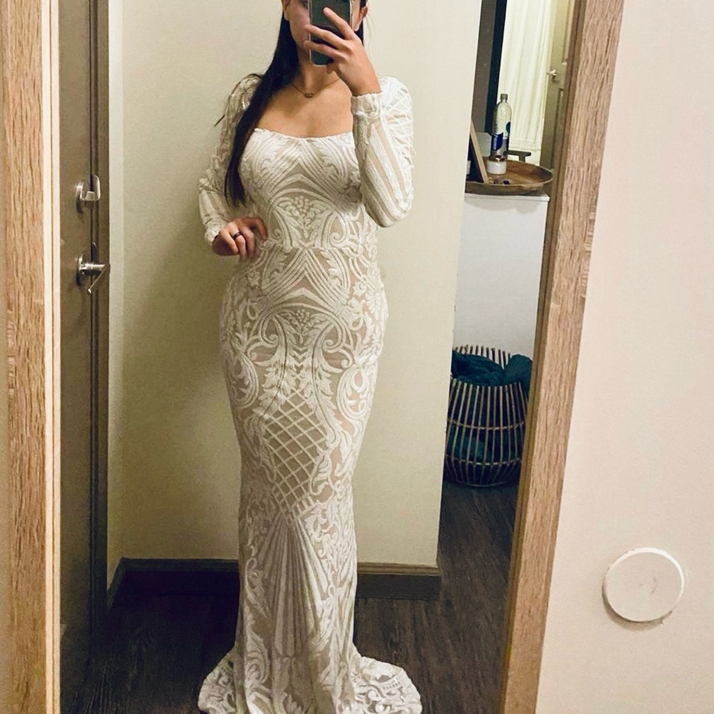 NWT Formal Sequin Dress. Never worn